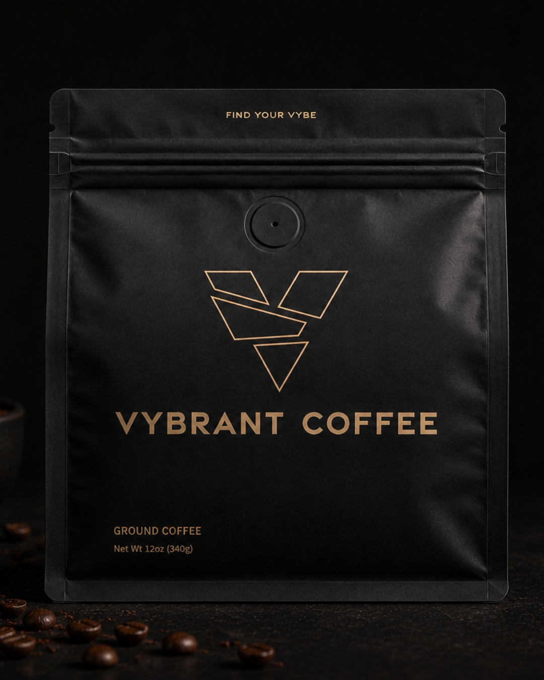 Ground coffee
